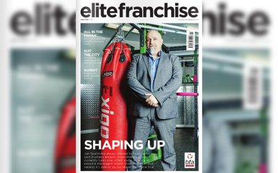 énergie Featured on the Cover of Elite Franchise Magazine